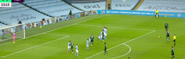 【英超】凯恩中柱 京多安2球+伤退 曼城3比0胜热刺